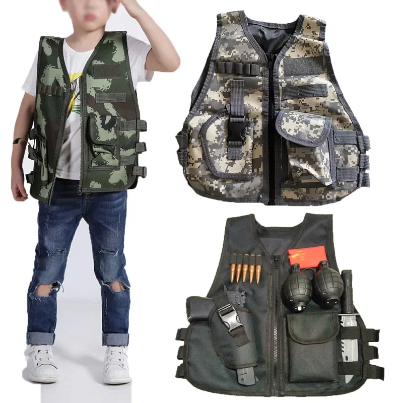 Outdoor Hunting Games For Kids - Детский жилет для фанатов на открытом