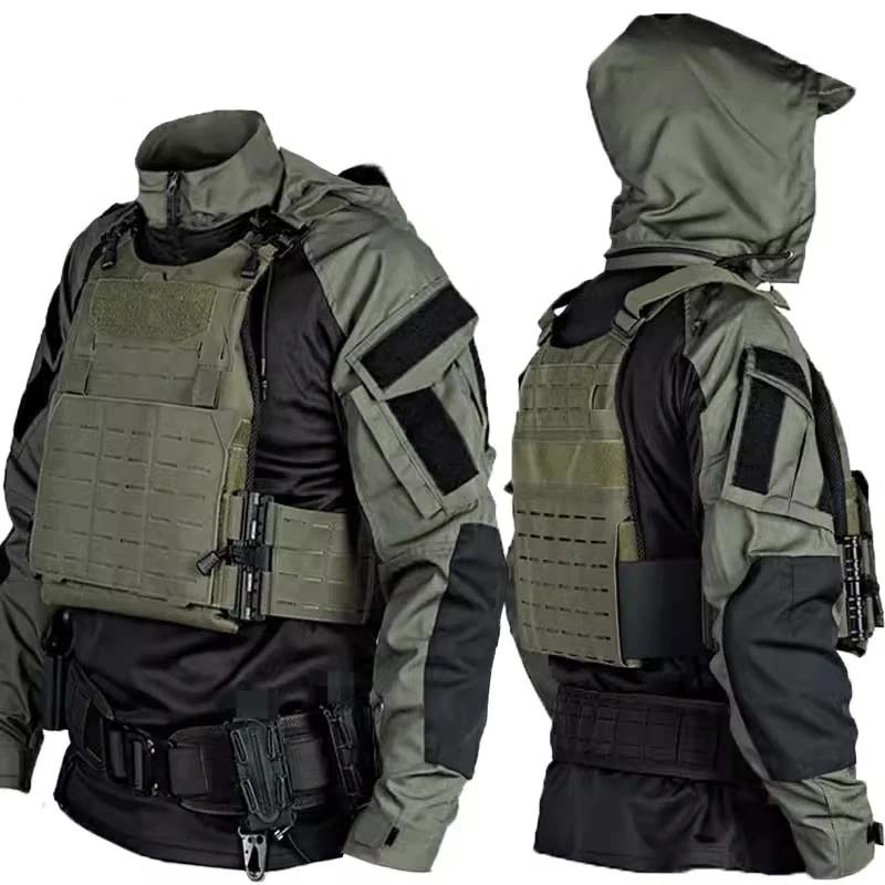 Hunting Outdoors - Мужской тактический комплект: рубашка и брюки
