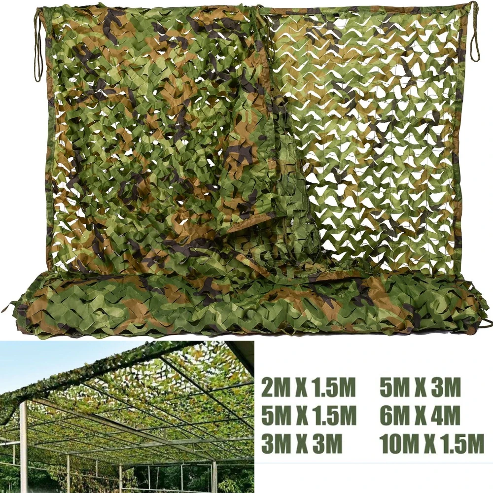 Outdoor Hunting Tent - Лесная камуфляжная сетка, лесная камуфляжная сетка