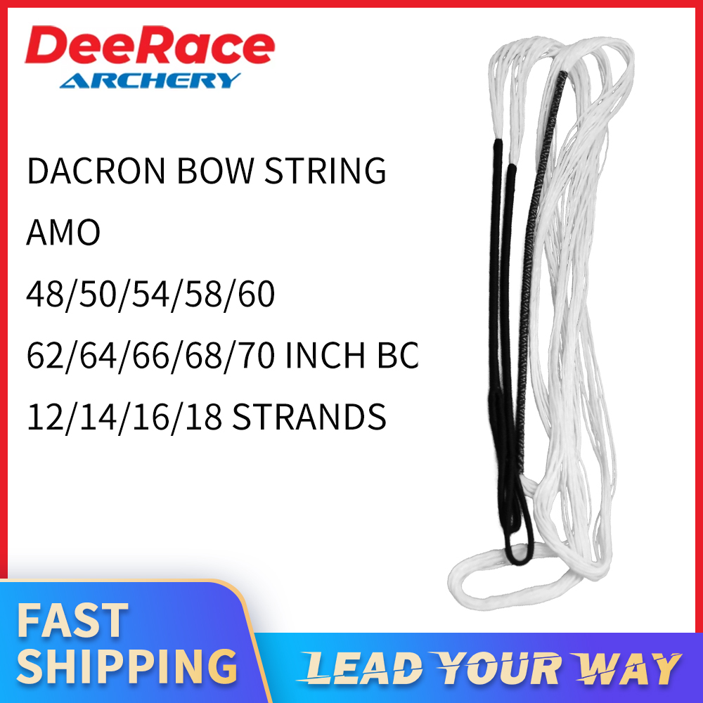 Bow Stringer Tool - Струна для рекурсивного лука DeeRace, белая,
