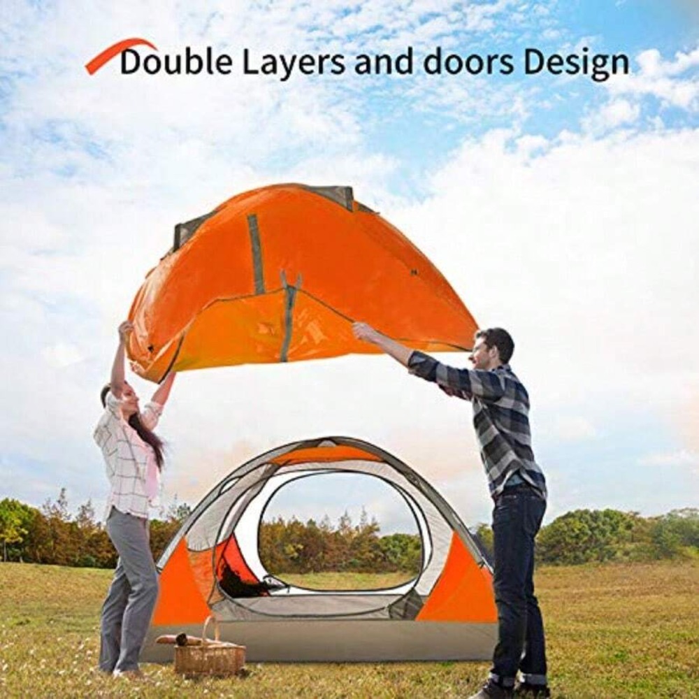 Палатка для кемпинга на 2-4 че – обзор и цена Outdoor Hunting Tent