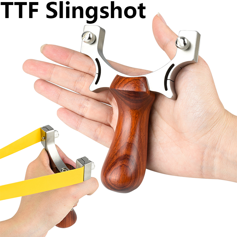 Рогатка TTF из нержавеющей ста – обзор и цена Outdoor Hunting Launcher